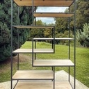 Bibliotheque Bois / Metal