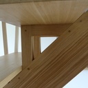 Escalier écomnomie de bois