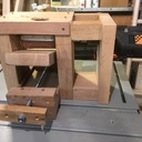 Fabrication d’une petit ponceuse calibreuse à rouleau pour lames d’arcs