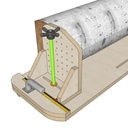 Pour Noêl... un banc pour bûcher au ruban !