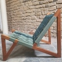 Fauteuil pour enfant tressé