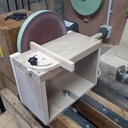 Accessoire de poncage pour tour à bois