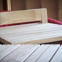 Tabourets haut en frêne