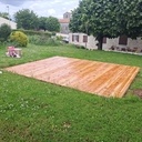 Terasse Douglas pour piscine