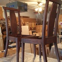 Table avec rallonge a l'italienne et 8 chaises