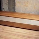 Meuble TV en chêne massif