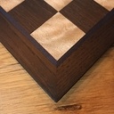 Échiquier en placage bois