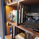 Bibliothèque chêne