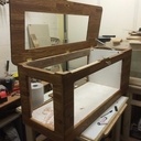 Table basse aquarium