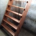 Escalier type meunier pour cave