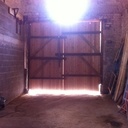 Renovation porte de grange