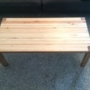 Table de salon - Première réalisation