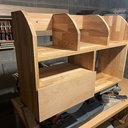 Meuble étagère de bureau