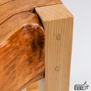 Tabouret  bûche