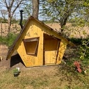 Ma version de la cabane biscornue