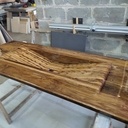 Essaie évier en bois