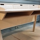 Bureau en panneau de bouleau