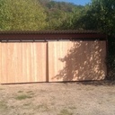 Doubles portes coulissantes garage