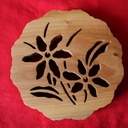 Desous de plat en noyer