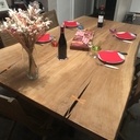 Table à manger en chêne massif