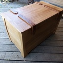 Coffre en Chêne blanc et chêne noir