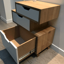 Table nuit Originale Chêne