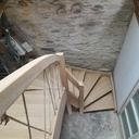 Escalier 1/2 tournant