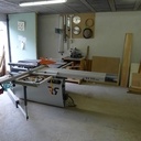 La combinée avec sa servante et l'aspi caché derrière le placo.