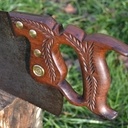 Scie Disston 16, avec rapport sur la rectification de la lame