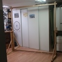 cadre a tufter modulable à pieds pliant