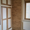 Placard avec parement bois