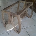 Pieds sans le plateau