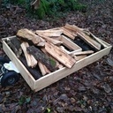 Bûcheronnage : transport en carriole maison et bain de l'année !