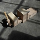 Etau à débrayage automatique en bois - Quick release.