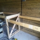 Meuble - établi - rangement conbinée