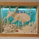 Light Box Tintin et le trésor de Rackham Le Rouge