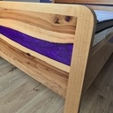 Un détail du pied de lit