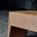 Banc en chêne (presque) récup'