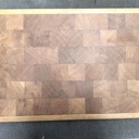Planche à découper en bois de bout