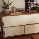 Meuble de rangement en chêne