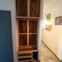 Dressing en noyer et érable