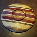 Assiette multiple essences de bois