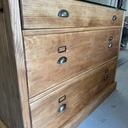 Meuble vitré 3 tiroirs