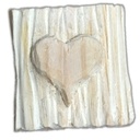 Petit coeur sculpté aimanté