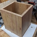 Nichoir en douelle de tonneau