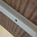 Table en sapelli et hêtre