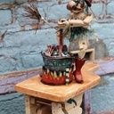 La sorcière aux bottes rouges