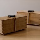 Boites à thé jumelles