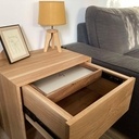 Table d'appoint en chêne