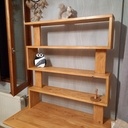 Bureau d'angle sapin